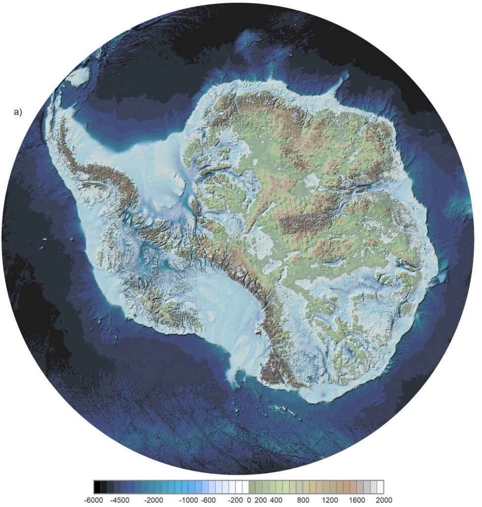 antarctique sans glace